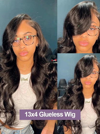 Glueless Human Hair Lace Wig