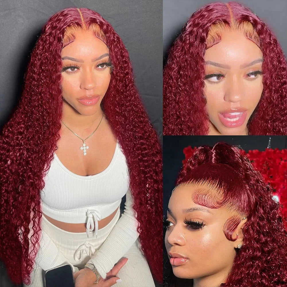 99J Glueless Pre-Cut Lace Wig