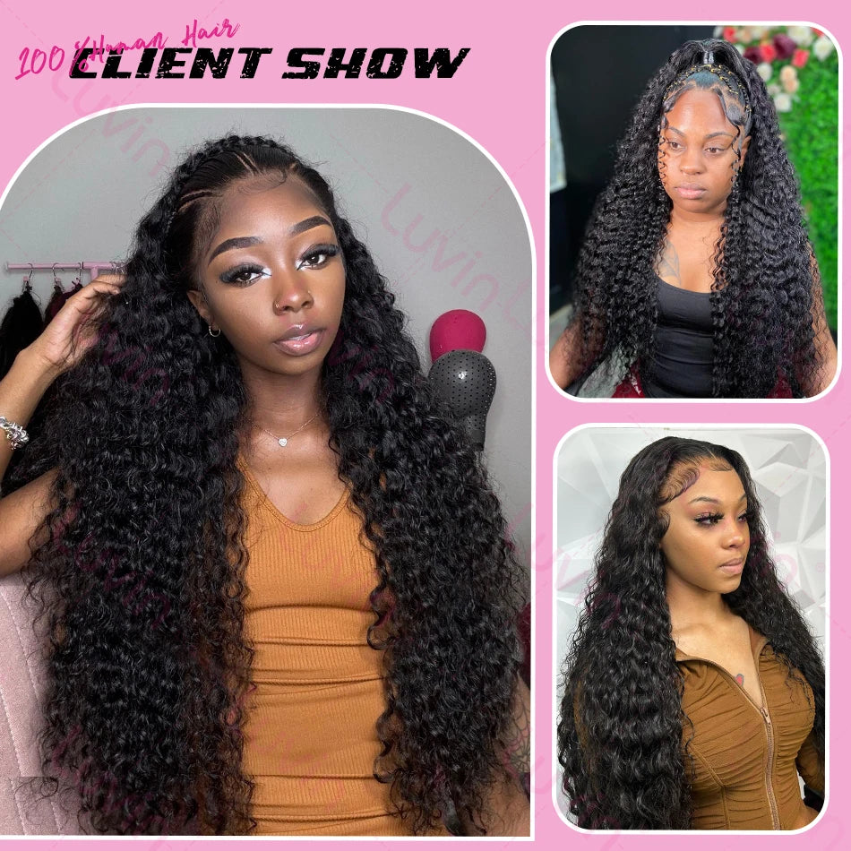 Deep Wave Human Hair Bundles