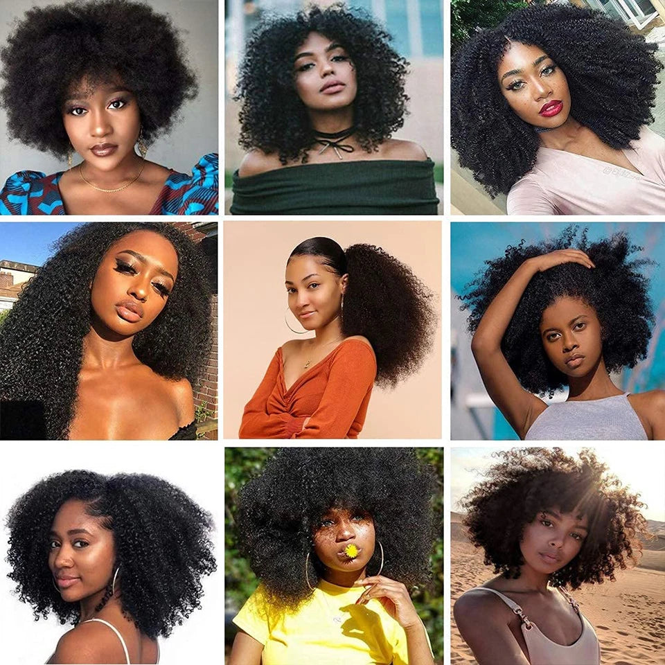 Afro Kinky Curly Hair Bundles