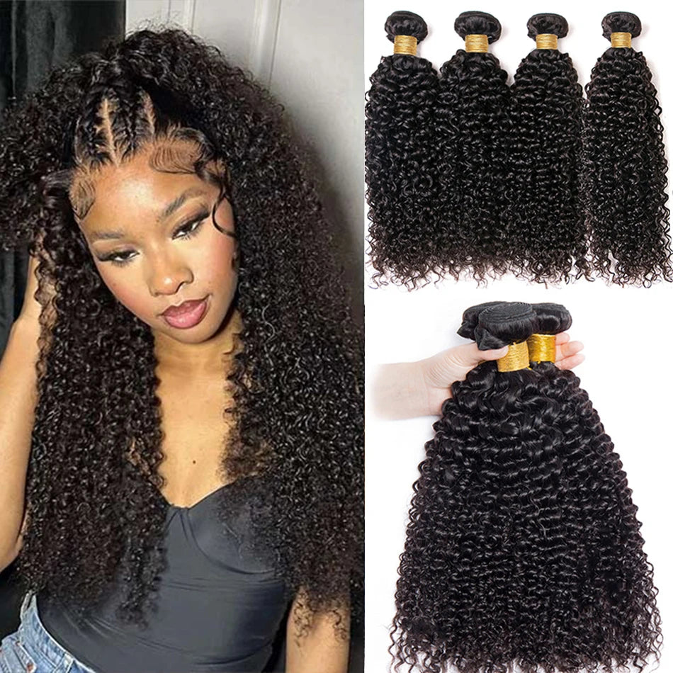 Afro Kinky Curly Hair Bundles