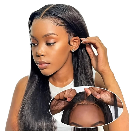 13x4 Bone Straight Glueless Wig