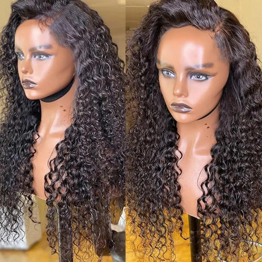 Deep Wave Glueless Lace Wig