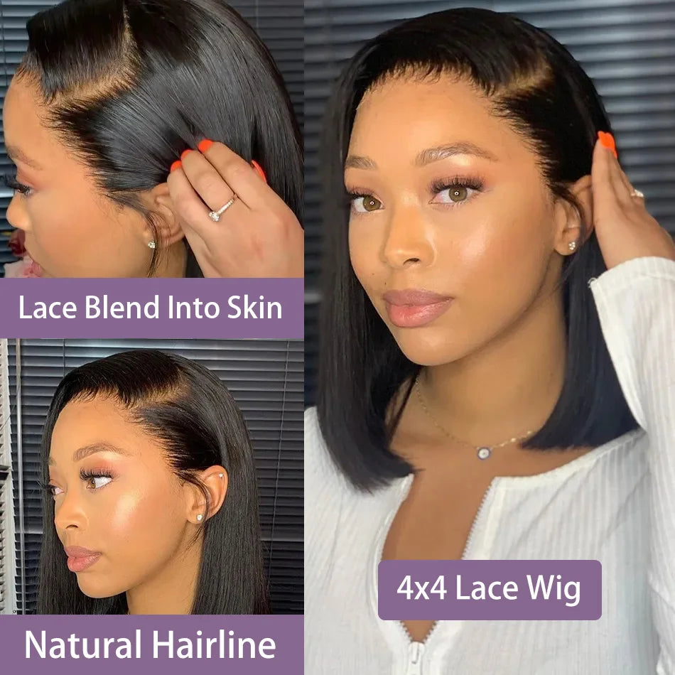 Lace Front Straight Bob Wig