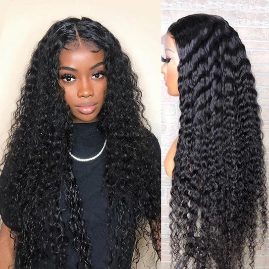 40" Deep Wave Frontal Wig