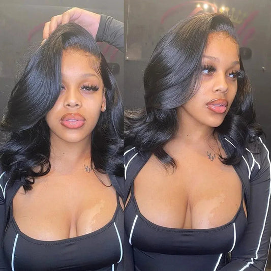 Short Bob Body Wave Lace Wig