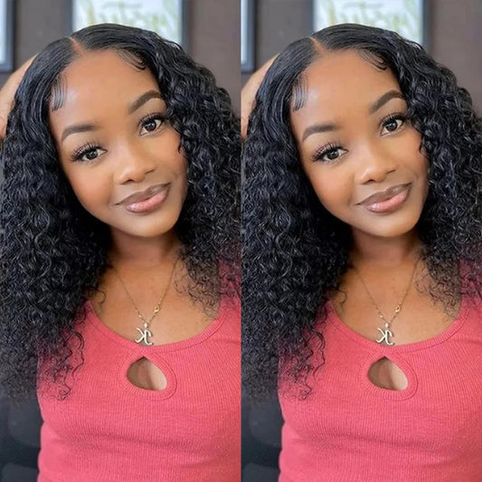 Curly Short Bob Lace Wig