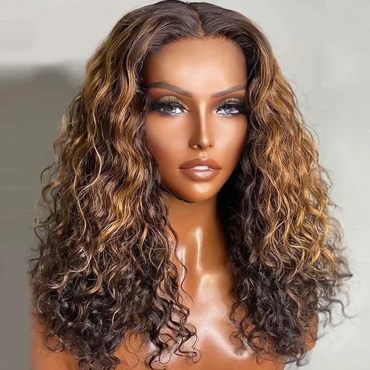 Deep Wave Ombre Bob Wig