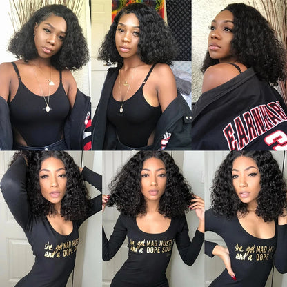 Deep Wave Bob Lace Wig