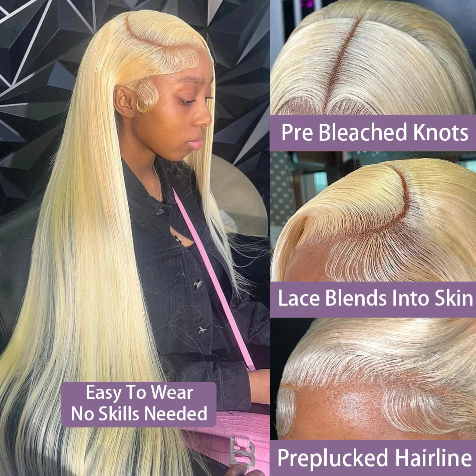 Pre-Cut Honey Blonde Wig