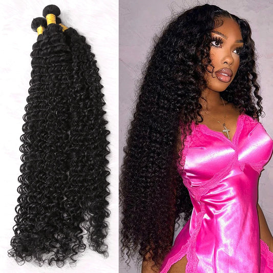 Deep Wave Human Hair Bundles