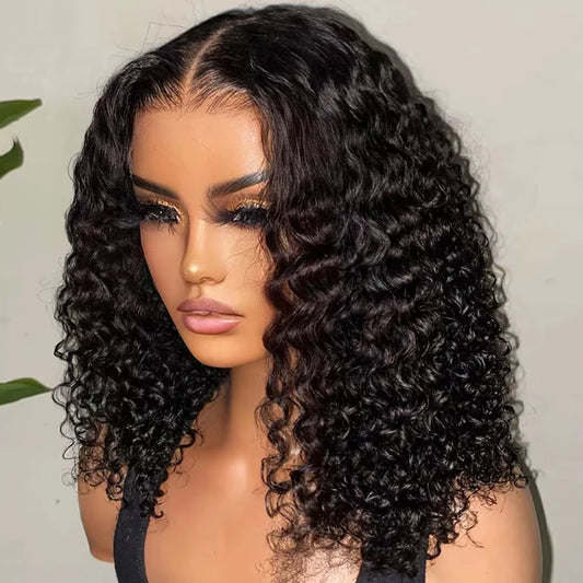 13x4 Deep Wave Bob Wig