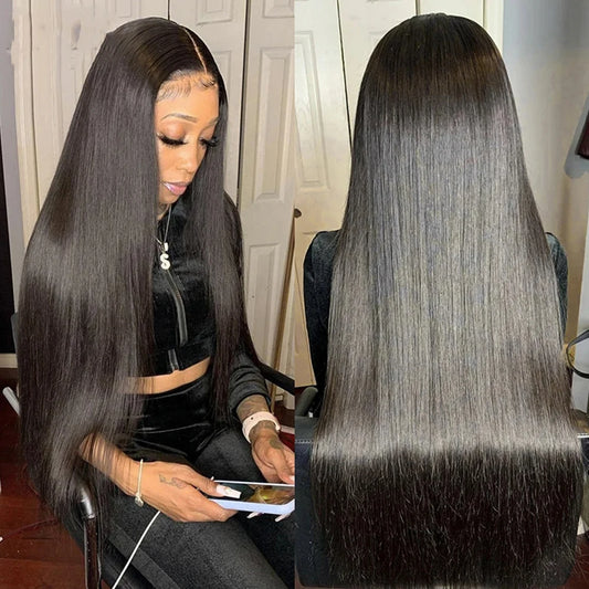 Pre-Cut Lace Straight Wig